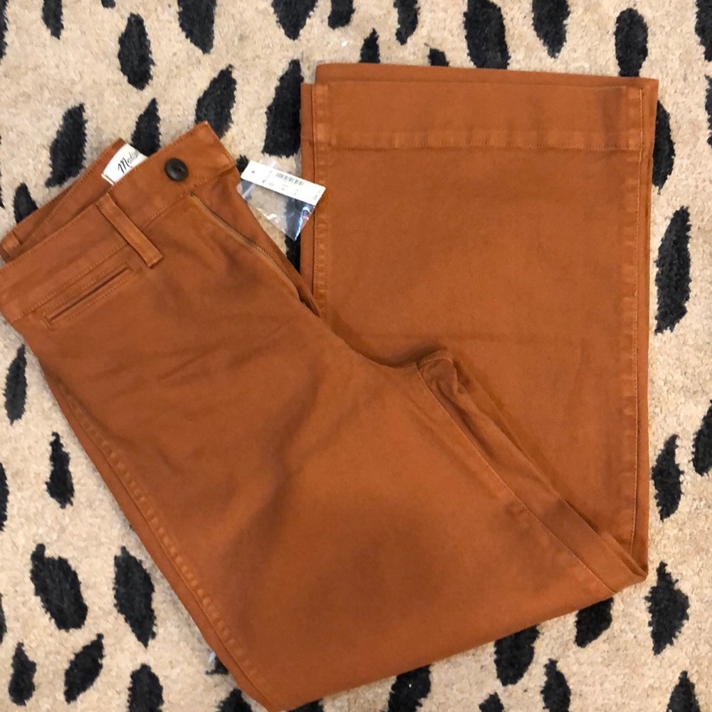 Madewell rust denim